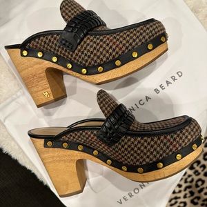 Veronica Beard Delia Clog Size 7
